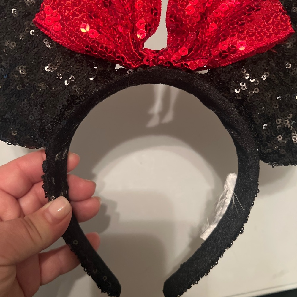Minnie Mouse Sequin Ears Bought at Disneyland